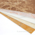 Glances 4 * 8 décoration murale flexible 3 mm en marbre